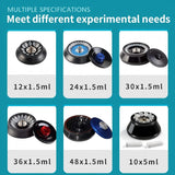 Universal Centrifuge Rotors; Custom Rotors for Beckman, Hitachi, Sigma, Thermo Fisher, and Other Centrifuges