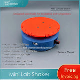 Small Laboratory Circular Shaker, Mini Desktop Shaker, Incubator, and Refrigerator for Mixing 5 mL and 10 mL Centrifuge Tubes