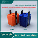 Centrifuge Adapter for Eppendorf 5810/5810R, A-4-62 Horizontal Rotor Square Basket 250 ml to 50 ml 15 ml Sleeve Adapter
