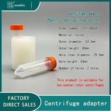 Centrifuge adapter 250ml to 50ml/15ml/10ml horizontal rotor converter, centrifuge sleeve adapter