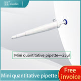 Laboratory single-channel quantitative mini pipette, 10/20/25/50/75/100/200/300ul pipette gun