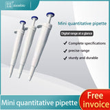 Laboratory single-channel quantitative mini pipette, 10/20/25/50/75/100/200/300ul pipette gun