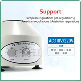 Small desktop electric centrifuge,laboratory separation equipment,800/800D laboratory centrifuge