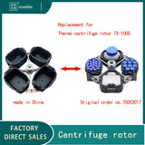 4x1000ml Horizontal Rotor with Square Basket, Replacement for Thermo TX-1000