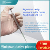 Laboratory single-channel quantitative mini pipette, 10/20/25/50/75/100/200/300ul pipette gun
