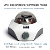 Mini Centrifuge and Mixer All-in-One, 4000rpm benchtop low-speed centrifuge, centrifugal mixing integrated