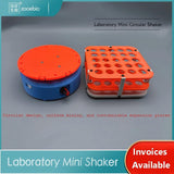 Small Laboratory Circular Shaker, Mini Desktop Shaker, Incubator, and Refrigerator for Mixing 5 mL and 10 mL Centrifuge Tubes