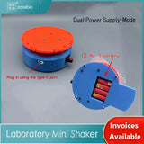 Small Laboratory Circular Shaker, Mini Desktop Shaker, Incubator, and Refrigerator for Mixing 5 mL and 10 mL Centrifuge Tubes