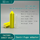 Centrifuge adapter 50ml sharp bottom to 15ml/10ml/5ml/1.5ml conversion sleeve, injection molded material
