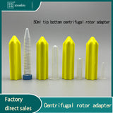 Centrifuge adapter 50ml sharp bottom to 15ml/10ml/5ml/1.5ml conversion sleeve, injection molded material