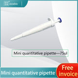 Laboratory single-channel quantitative mini pipette, 10/20/25/50/75/100/200/300ul pipette gun
