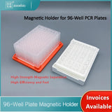 96-Well Plate Magnetic Rack, Microplate PCR Magnetic Bead Separation Rack, Laboratory Biological Magnetic Bead Magnetic Rack, Magnetic Plate