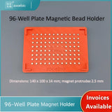 96-Well Plate Magnetic Rack, Microplate PCR Magnetic Bead Separation Rack, Laboratory Biological Magnetic Bead Magnetic Rack, Magnetic Plate