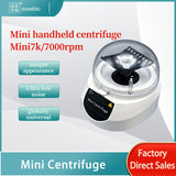 Pocket Mini Centrifuge Mini7K Low-Speed 7000 rpm Compound Rotor Centrifuge Laboratory PCR Centrifuge