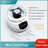 Pocket Mini Centrifuge Mini7K Low-Speed 7000 rpm Compound Rotor Centrifuge Laboratory PCR Centrifuge