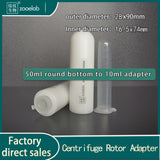 Centrifuge adapter 50ml round to 1.5ml/5ml/10ml/15ml centrifuge conversion sleeve,nylon material