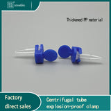 Centrifuge Tube Explosion-proof Clamps 0.5/1.5/2ml, Plastic EP Tube Clamps, Laboratory Sample Boil-proof Explosion-proof Clamps