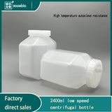 2400ml centrifuge bottle, large capacity centrifuge cup, PP material